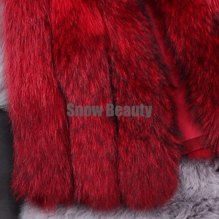 luxury raccoon fur vest middle long women (20).jpg