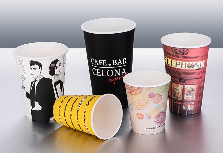 異なる サイズ紙コーヒー カートン カップ蓋付き カップ ホルダー仕入れ・メーカー・工場