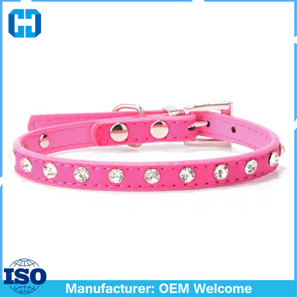 Puppy-Dogs-Collar-Bell-Rhinestone-PU-Leather-Cat-Supply-Collars-Pet-Neck-Strap (3)