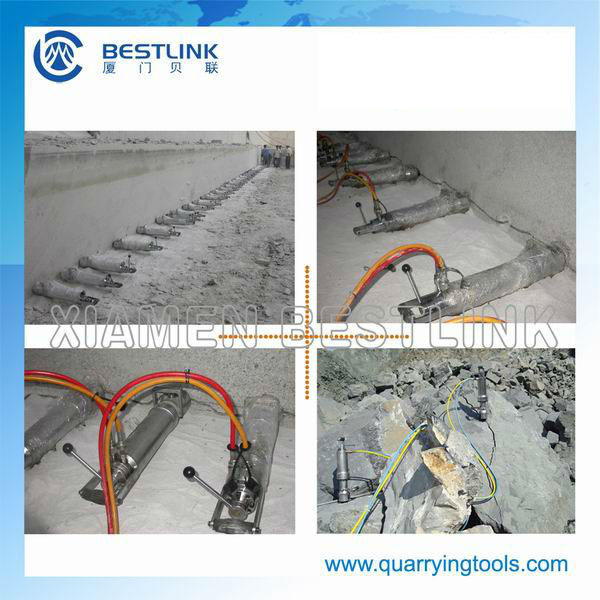 Concrete Demolition Tools Pneumatic Driven Hydraulic Rock Splitter