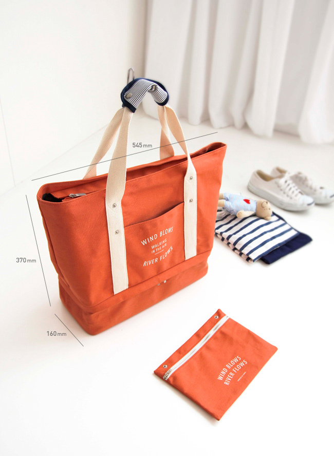 マルチ2015重層の旅行キャンバスの荷物袋仕入れ・メーカー・工場