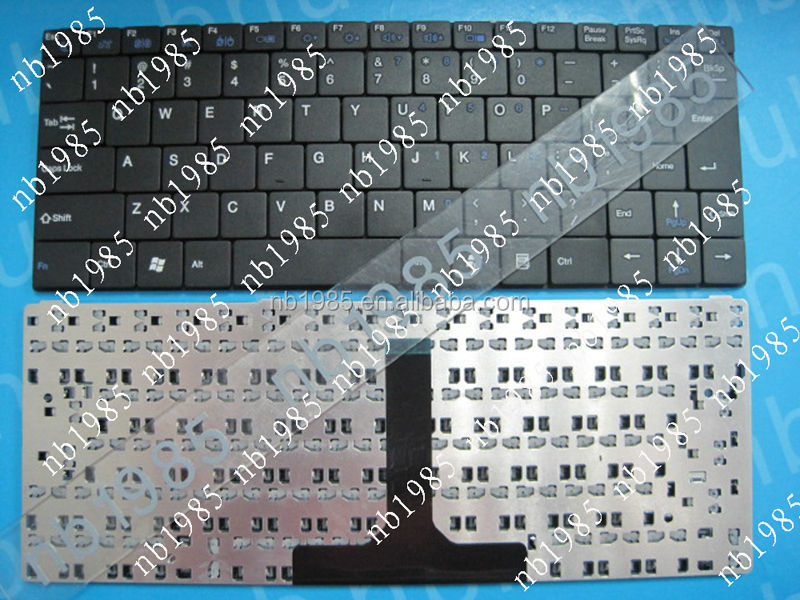 ラップトップのための新しいキーボードnb1985axiooefioodok-6105c24センチメートルミニノート黒問屋・仕入れ・卸・卸売り