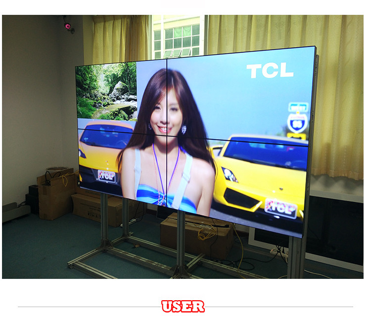46インチlcdビデオウォール柔軟な液晶ディスプレイ用広告表示画面仕入れ・メーカー・工場