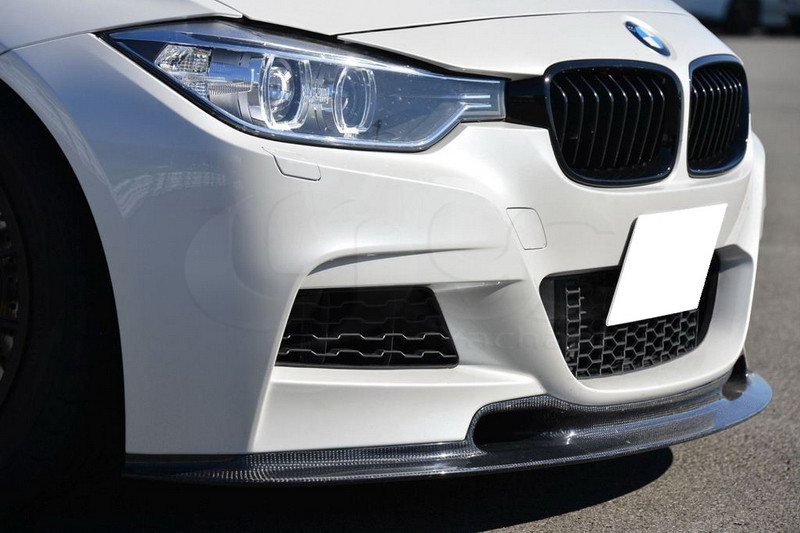 2012-2015 BMW 3 Series F30 F35 M Performance Bumper Varis Style Front Lip CF (7).jpg