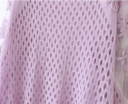 春の花メッシュ2015中空薄い女性プルオーバーのセーター仕入れ・メーカー・工場