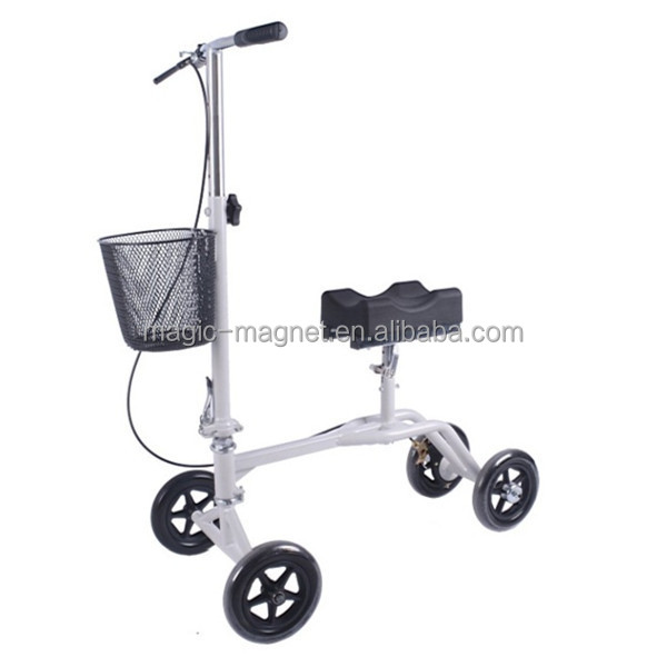 新しい折りたたみ2014年ドライブバスケット付き膝歩行障害者のための障害者問屋・仕入れ・卸・卸売り