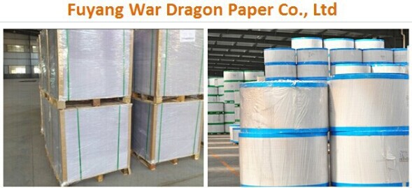 片面印刷された古紙/二重ボード紙/再生紙仕入れ・メーカー・工場