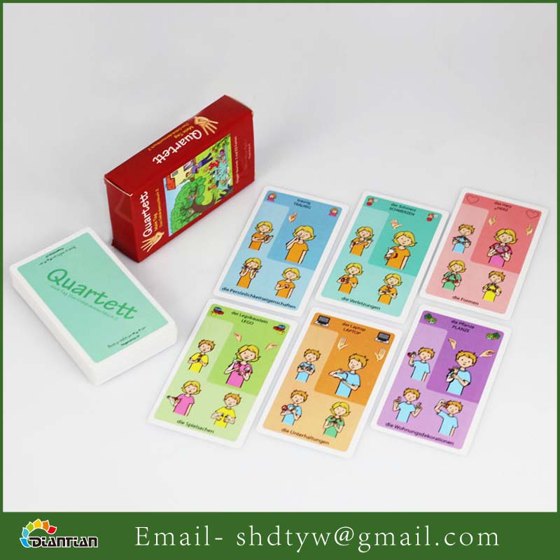 上海カスタムdt008フルカラー印刷子供のメモリーカードゲーム仕入れ・メーカー・工場