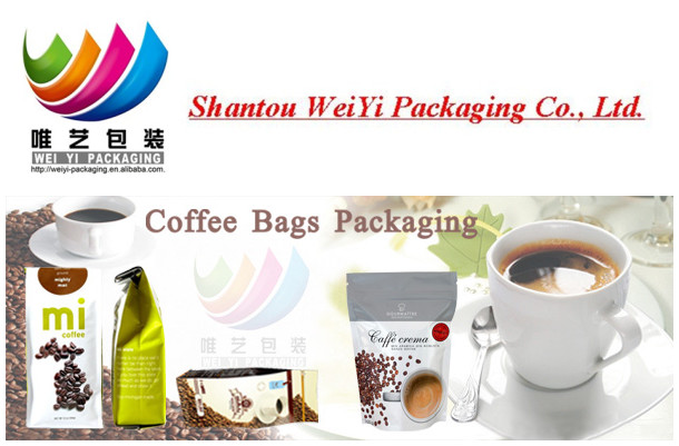 Custom Metalized material coffee tea bag