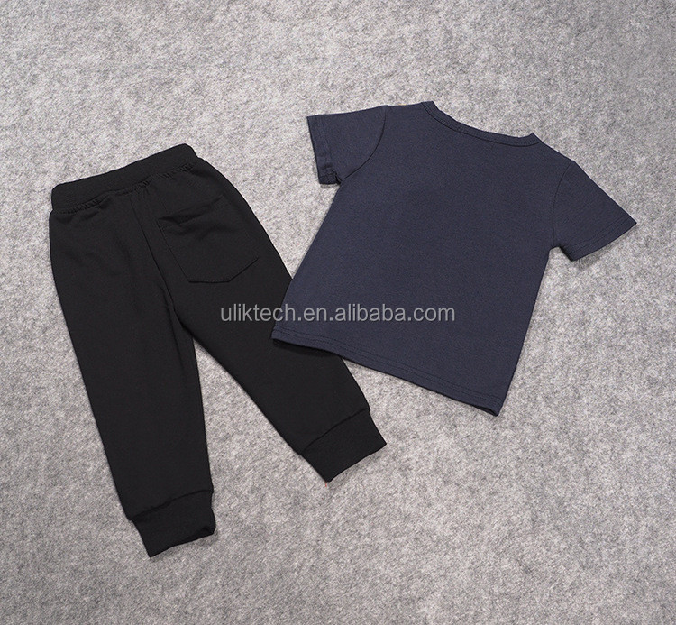 2016工場価格子服用1ピースファッションベビー男の子服セット卸売子供服仕入れ・メーカー・工場