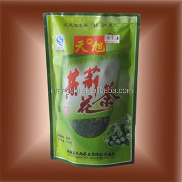 New design doypack empty tea bag for sale