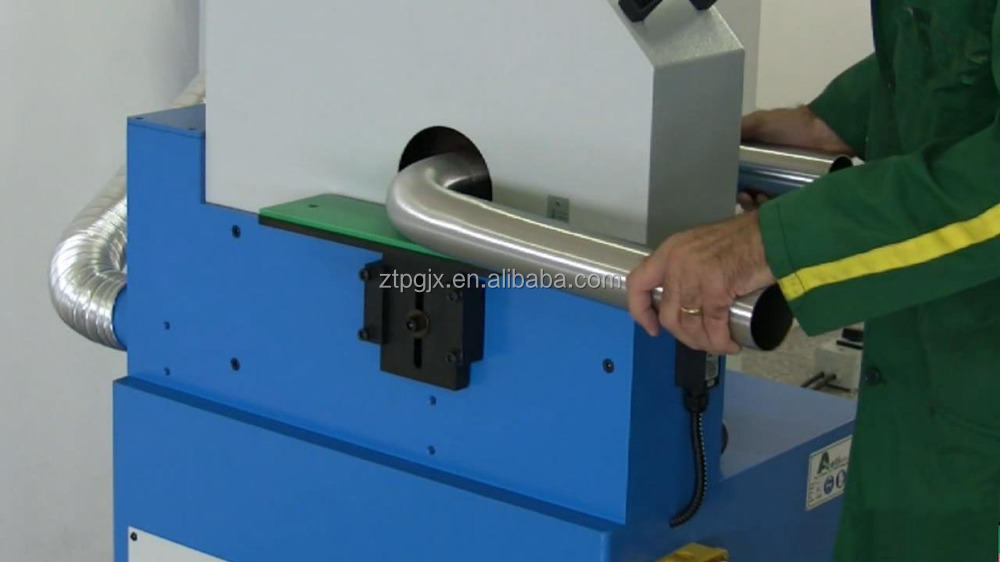 Bent pipe polishing machine