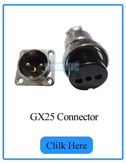 16MM reverse assembling 4pin circular connectors