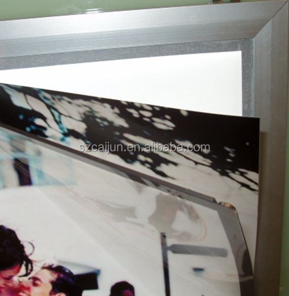 ポスター印刷ペットバックライト付きledライトボックスフィルム、白またはクリア背景フィルム仕入れ・メーカー・工場