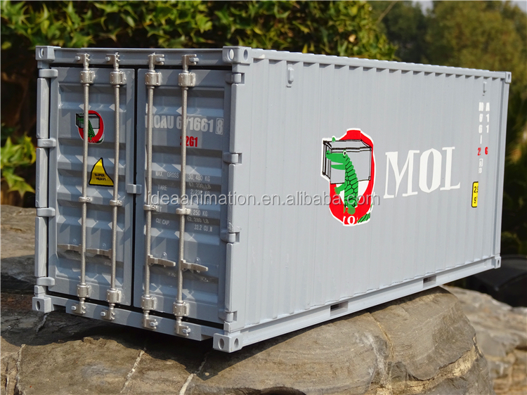 Resin Shipping Container Toy 1/20 Metal Container Ship Model Cheaper