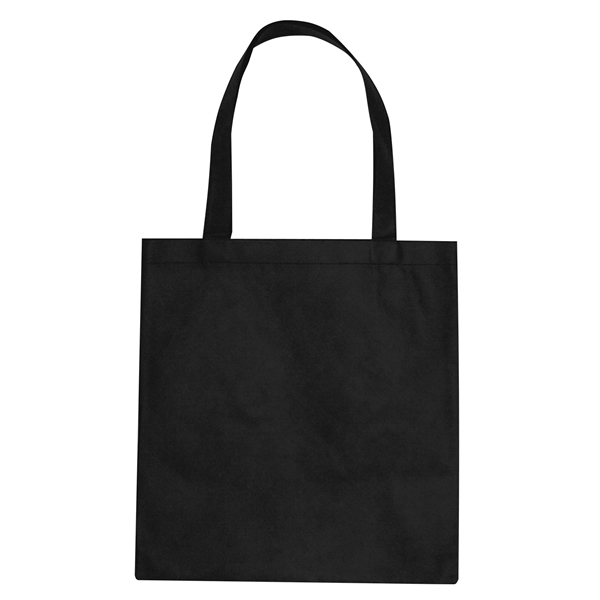 黒色pp空白再利用可能なショッピングトートバッグ、 安いリサイクルpp不織布トートバッグ、 昇進の買い物袋がないロゴ問屋・仕入れ・卸・卸売り