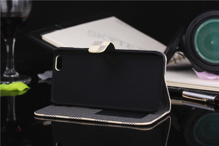 高級デザイナーのマグネットスタンドpuレザーウォレットケースカバーappleのiphoneのための6lv03s問屋・仕入れ・卸・卸売り
