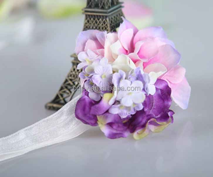 717 New baby headbands europe 258   accessories/hair extensions rubber bands/Floral Fairy baby headbands 