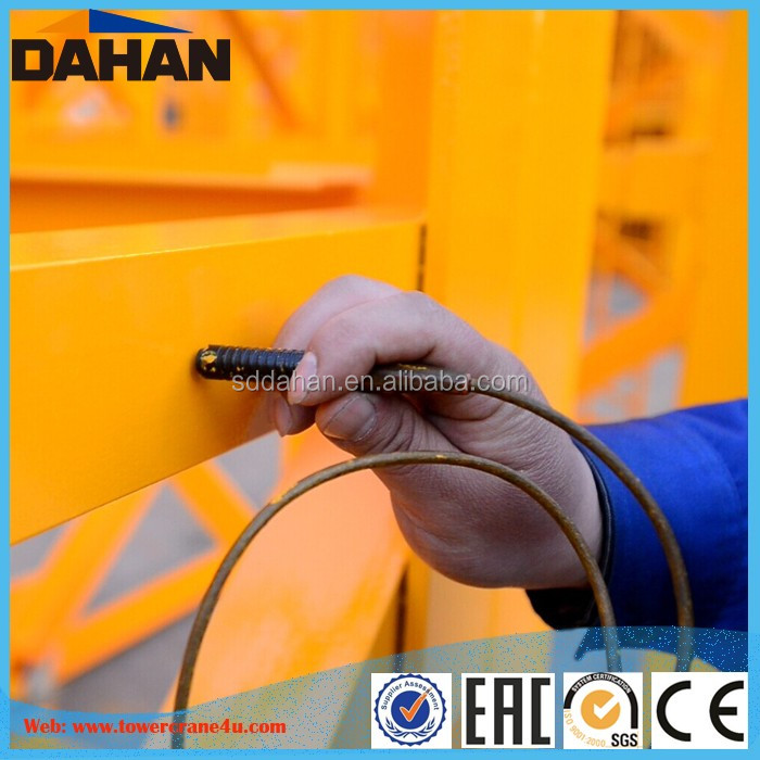 Dahan 4 t QTZ63 (5010)使用固定タワークレーン付きモータと光でドバイ仕入れ・メーカー・工場