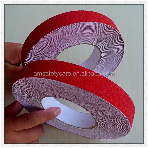 anti slip tape high traction safety red grip tape for stair