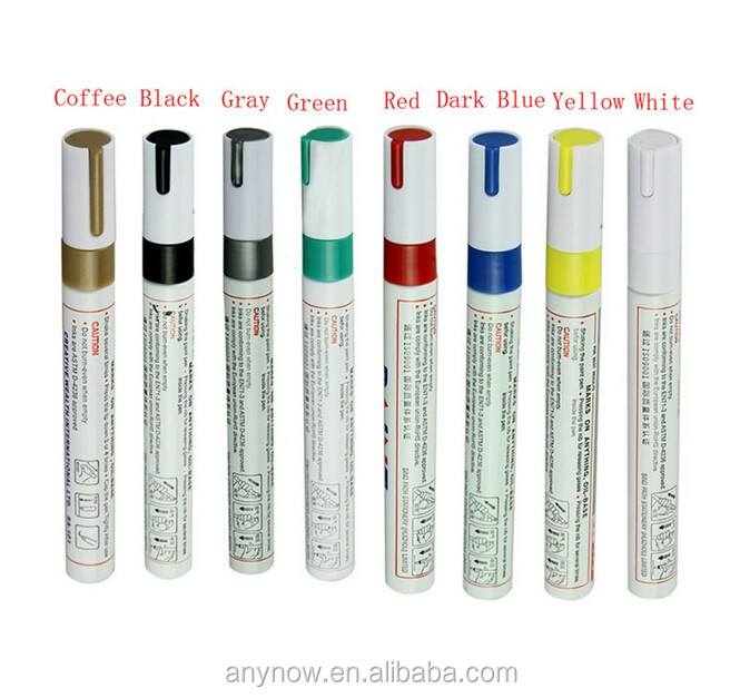 permanent Car tire DIY art graffiti marked paint pen