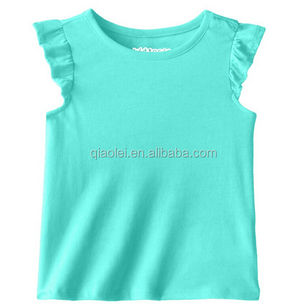 最新のスタイルの服wholesle幸せsleevlesst- シャツ女の子のための仕入れ・メーカー・工場