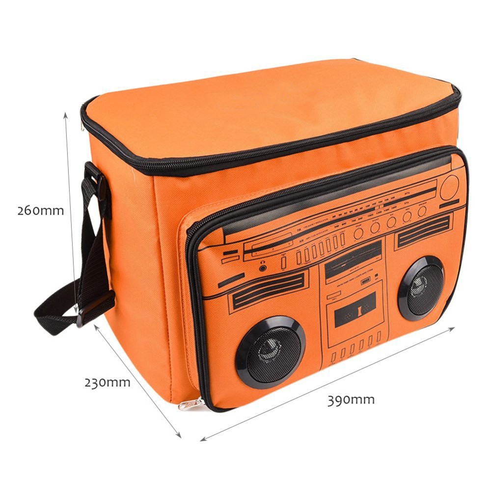 Large Insulated Bluetooth Beer Cooler Bag With Wireless Bluetooth