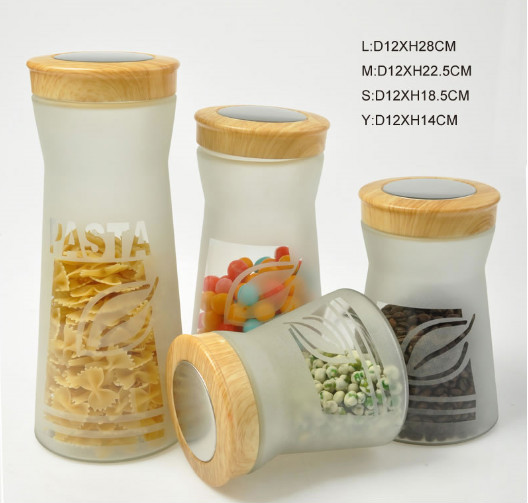 100ml、 200ミリリットル、 500ml、 明確な1lcheapタップ付きストレージのガラス瓶問屋・仕入れ・卸・卸売り