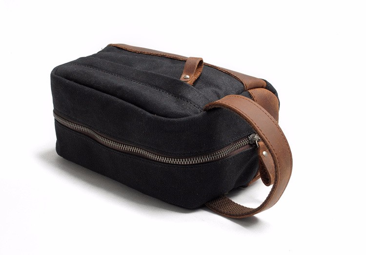 waxed waterproof canvas toiletry pouch bag for men (17).jpg