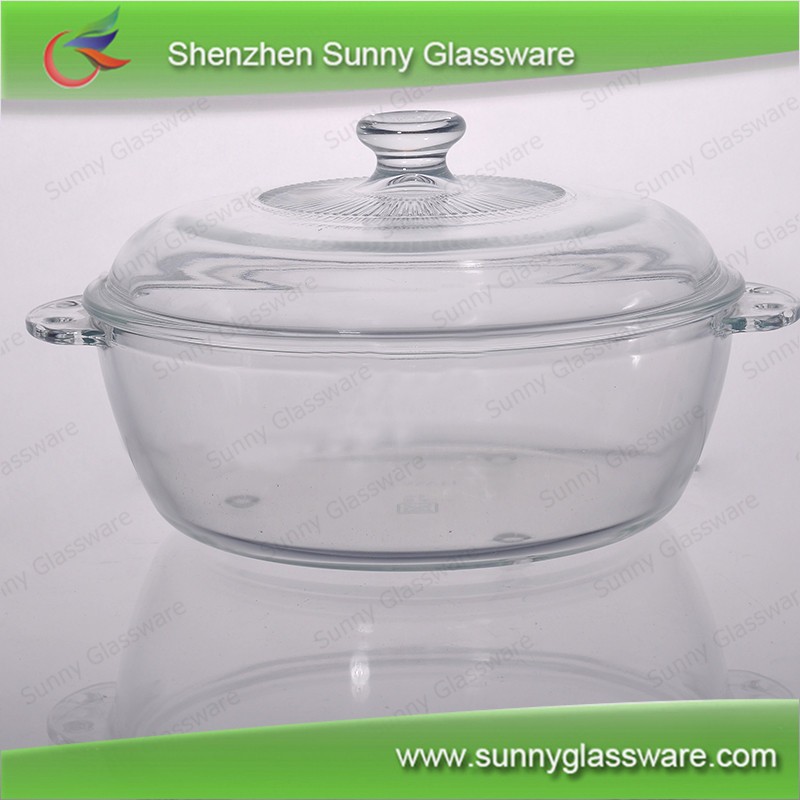 Wholesale microwave oven bowls glass bowls with lid