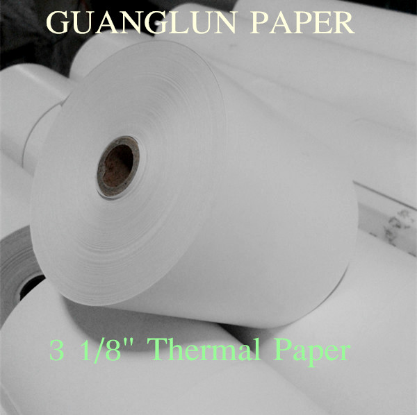white thermal paper