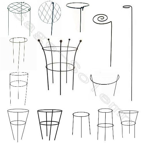 Plant Support. Hoop Loop Support. Support Cone Cage. Prop Gathering