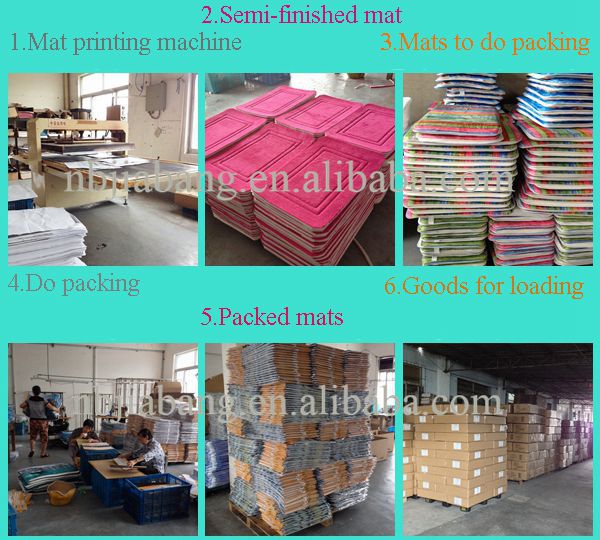 中国のサプライヤーカラフルなサーマル印刷薄いゴム製ドアマット問屋・仕入れ・卸・卸売り
