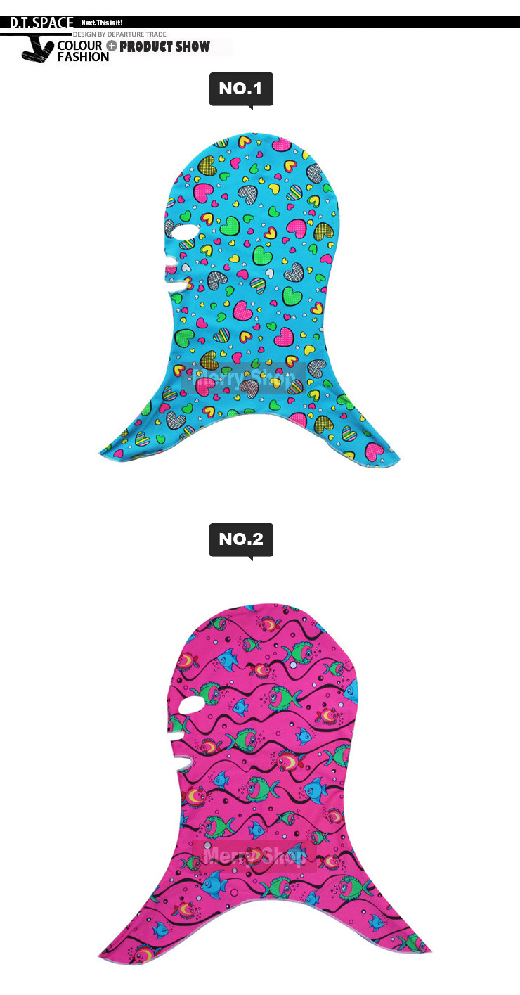 Купить новые женской моды facekini плавание шапочка мужчин плавание