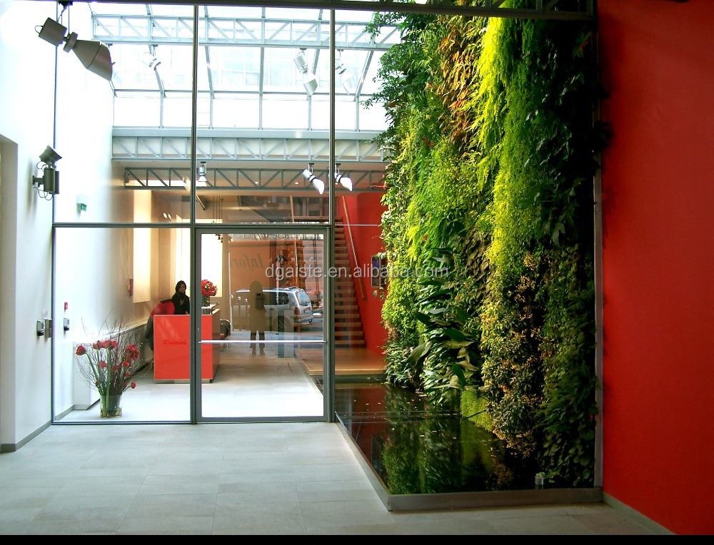 Indoor giardino verticale parete verde prezzo di fabbrica parete ... Giardino verticale artificiale