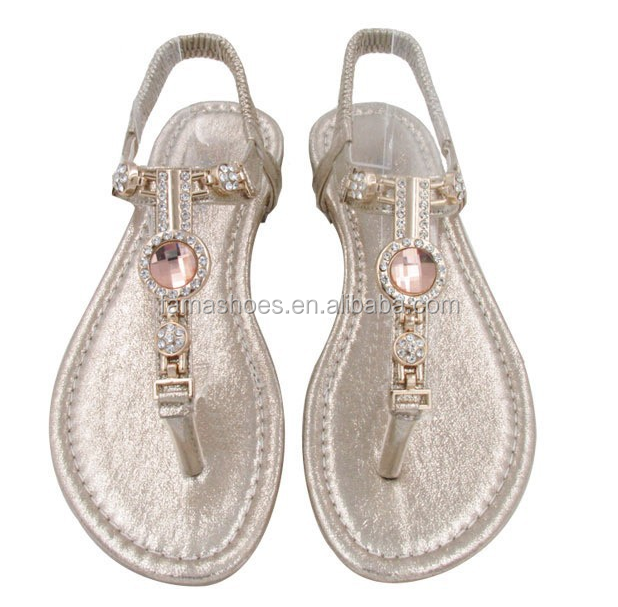 latest diamond 2015 new style roman sandal