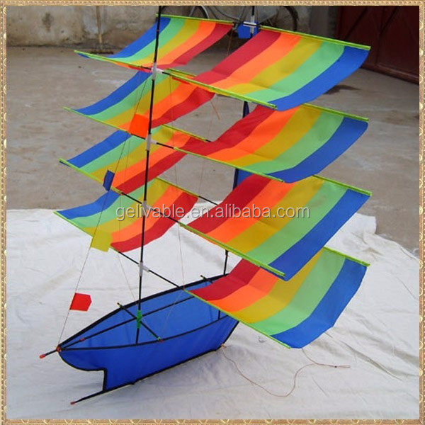 Chinese Single Line Easy Flying 3d Boat Kite For Sale Buy Boat Kite