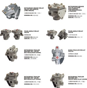 for isuzu LT133 bus exhaust foot brake valve and brake master cylinder  for HINO 700 PROFIA P11C  tractor truck wabco hand brake valve.jpg