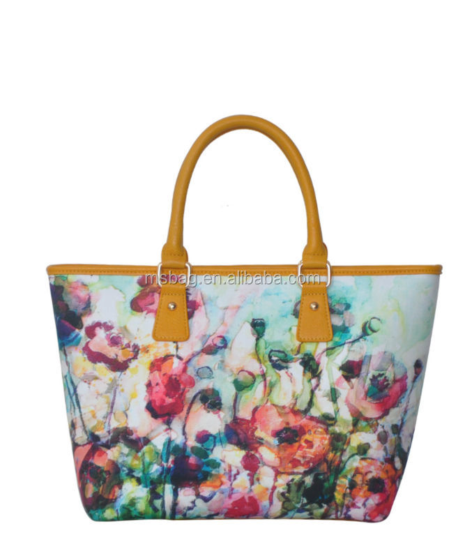 ... supply flower print lady beautiful cotton wholesale tote bag