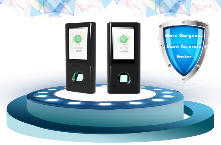 Witeasy A10 4.0 inch touch screen web based Linux operating biometric fingerprint time attendance system