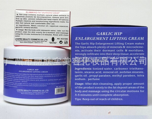 オリジナルaichunの美しさの拡大ヒップアップリフティングニンニク300gクリーム+40g痩身脂肪buring石鹸 問屋・仕入れ・卸・卸売り