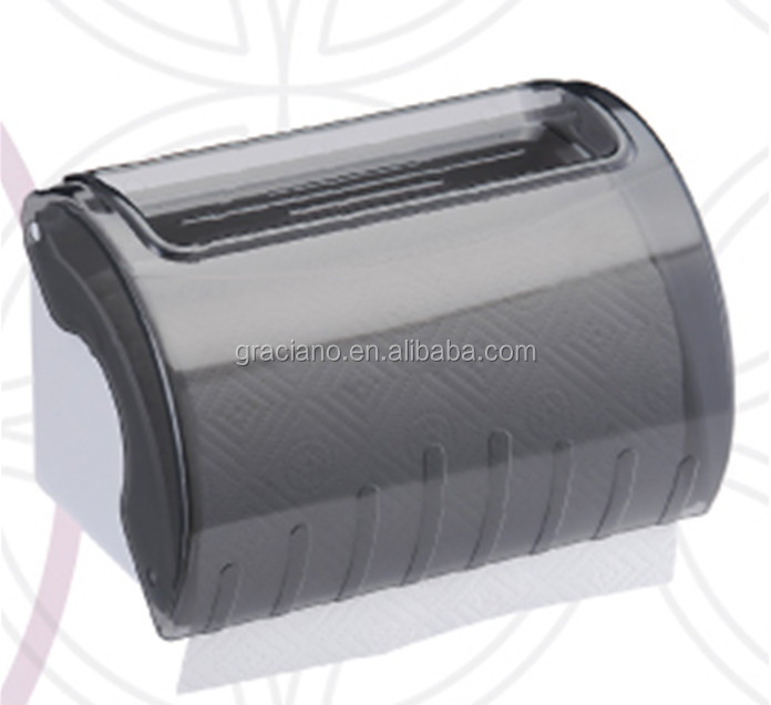 卸売紫jn8711hホテルpublicl半透明トイレ丸いプラスチック製の壁取り付けられたティッシュディスペンサーペーパータオルのロールホルダー仕入れ・メーカー・工場
