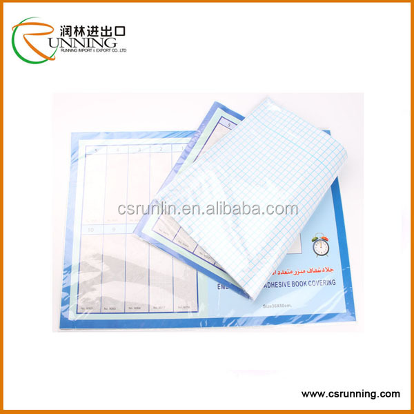 Frcolor 30 Sheets Kraft Paper Self-Adhesive Book Cover Jackets Book Binding Paper, Size: 45x34cm