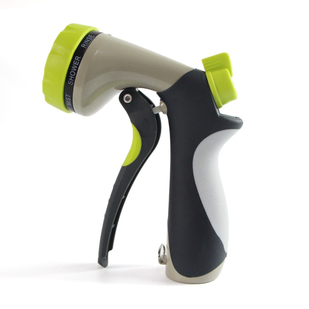 Fei hu Plastic Garden Hose Watering Spray Gun, Spray Nozzle with 8 Different Mode and High Pressure Hand Sprayer for Watering Washing car Shower03.JPG