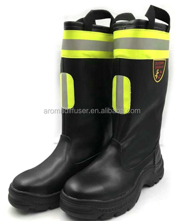 steel toe fire boots