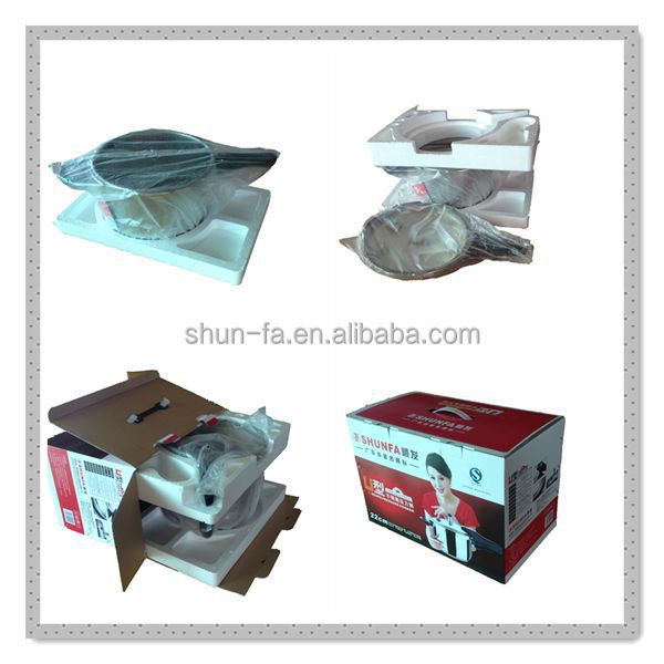 Shunfag- 形状三枚重ねのステンレス鋼4.5l圧力鍋問屋・仕入れ・卸・卸売り