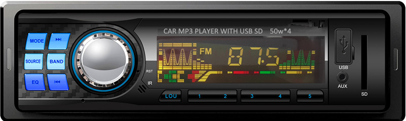 新しいカーラジオパイオニアusbsdfmamとの様式と大型lcd画面が色6付ブルートゥース問屋・仕入れ・卸・卸売り