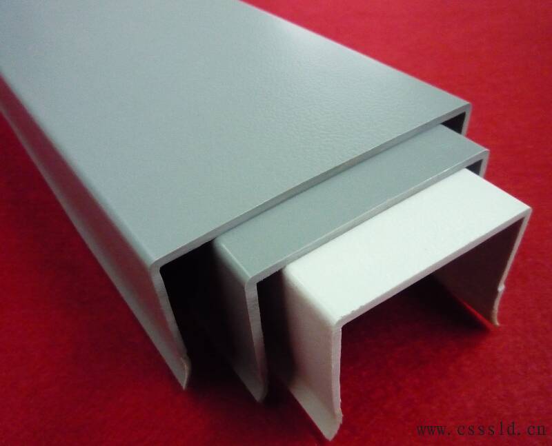 Plastic U Channel Extrusions/pvc Pp Abs Edge Protection