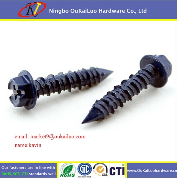Concrete Screw Self Tapping Ruspert Coating Tapcon Screws, View tapcon screw , OKL Product