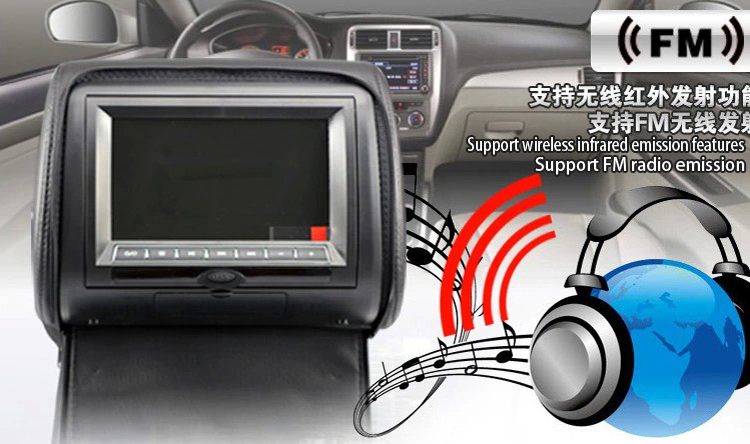 非常に熱い販売車7インチカーヘッドレストdvdプレーヤーワイヤレスゲーム付き問屋・仕入れ・卸・卸売り